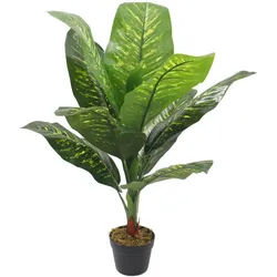 Xxxl Kunstpflanze Pothos 90 cm , Grün , Kunststoff , 90 cm , Dekoration, Blumen & Blumentöpfe, Kunstpflanzen