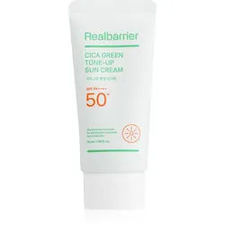 Real Barrier Cica Green Tone-Up Sun Cream intensive beruhigende und schützende Creme SPF 50+ 50 ml