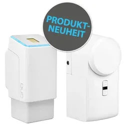 ekey Fingerprint mit Akku und Funk inkl. eqiva BLUETOOTH® Smart Türschlossantrieb