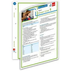 Schulbuch Green Line 1 Bayern Klasse 5 - Auf einen Blick. Grammatik passend zum diverse weiß