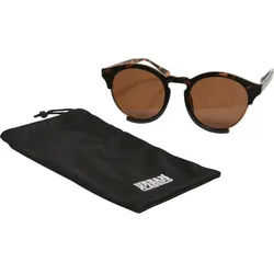 URBAN CLASSICS Sonnenbrille Urban Classics Unisex Sunglasses Coral Bay braun
