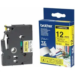 Brother Druckerband P-touch TC 101 black/clear (12 mm)