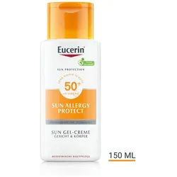 Eucerin® Sun Allergy Protect Gel-Creme LSF 50+ – Sonnenschutz für Hauttypen, die zu Sonnenallergien neigen Gel 150 ml Unisex 150 ml Gel
