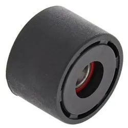 All Balls Honda/HM Schwarz Obere/Untere Kettenrolle, rot