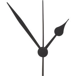 CREARTEC Uhr Uhrzeiger (Herzform, 3-tlg) schwarz