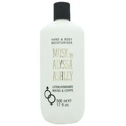 Alyssa Ashley Musk Hand and Body Moisturiser 0,5 l Unisex