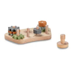 Hauck Motorikspiel , Buchefarben , Holz , 20x5x11 cm , Fsc , Spielzeug, Lernspiele