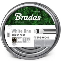 5 Lagig Schlauch 5/8" 50m Gartenschlauch Wasserschlauch WHITE LINE WWL5/850 BRADAS 5687