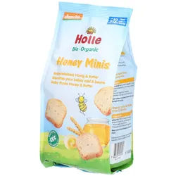 Holle Honey Minis Baby-Zwieback Honig & Bio-Butter