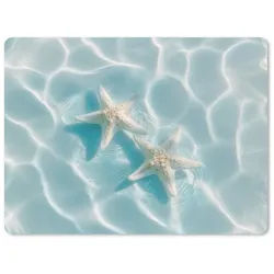 MuchoWow Mauspad Seesterne - Gewelltes Wasser - Beruhigend (1-St), Büro für Tastatur und Maus, Mousepad Gaming, 40x30 cm 40 cm x 30 cm