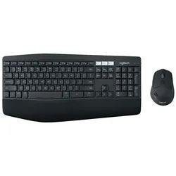 Tastatur mit Drahtloser Maus Logitech MK850 PERFORMANCE Schwarz Qwerty US