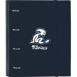 safta Papierscheren Ringbuch El Niño Bahia Blau (27 x 32 x 3.5 cm)