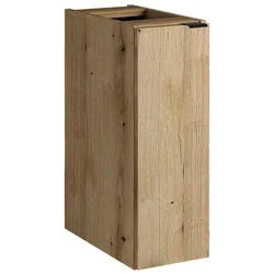 Lomadox Badkommode NEWPORT-56-OAK, 20cm, in Eiche, Metallgriffe