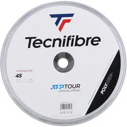 Tecnifibre Tennissaite 4S (Haltbarkeit+Kontrolle) schwarz 200m Rolle