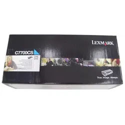 LEXMARK C7700CS CYAN TONER - 6000 SEITEN FÜR C-770DN