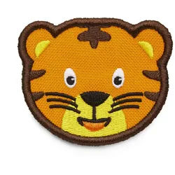 Affenzahn Individualisierung Klett Badge "Tiger"