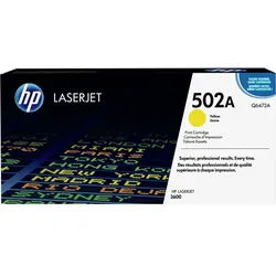 HP 502A (Q6472A) - Gelb - Toner