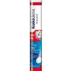 Kukident Aktiv Plus Gebissreiniger-Tabs 33 Stück