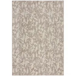 Teppich FLAIR RUGS "Connely", beige, B:155cm H:4mm L:230cm, Kunstfaser, Teppiche, Teppich, Waschbarer Teppich, kurzflor, waschbar, Wohnzimmer, Schlafzimmer