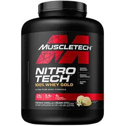 MuscleTech Nitro-Tech 100% Whey Gold (2.27 kg, Französische Vanillecreme)