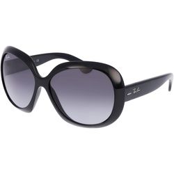 Ray-Ban RB4098 Damen-Sonnenbrille Vollrand Butterfly Kunststoff-Gestell, Schwarz