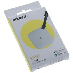 alkaya. | A Tag GPS Tracker Bluetooth Tracker Kompatibel für Apple "Find my", Weiß