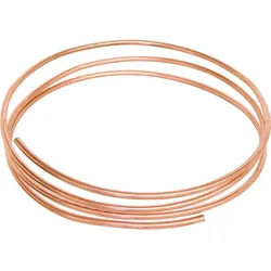 Kupferrohr weich in Ringen Ø 6x1mm, Meterware