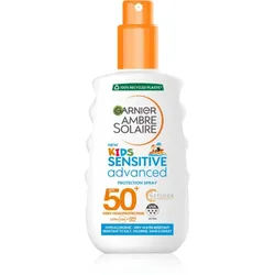 Garnier Ambre Solaire Advanced Sensitive Kids Sonnenmilch im Spray SPF 50+ 150 ml