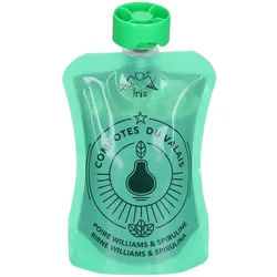 Iris - Williamsbirne & Spirulina aus dem Wallis Bio-Kompott