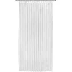 Esposa Fertigstore , Weiß , Textil , Uni , 300x300 cm , für Stange und Schiene geeignet , Heimtextilien, Vorhänge, Fertigvorhänge, Fertigstore