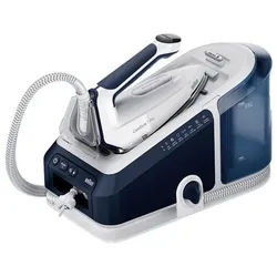 Braun Dampfbügelstation CareStyle 7 Pro IS7282 - Dampfbügelstation - weiß/blau blau|weiß