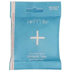 i+m Naturkosmetik WE Reduce Zahnputz Tabs Extra Frische Minze 1 St