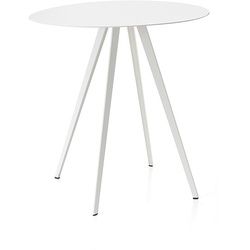 Beistelltisch Agorà Segis weiß, Designer Cisotti & Laube, 50x49.5x43 cm