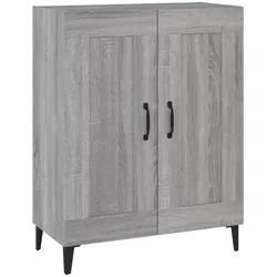 vidaXL Sideboard NA Sideboard Grau Sonoma 69,5x34x90 cm Spanplatte grau