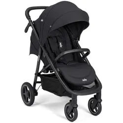 Joie Buggy , Schwarz , Textil , 59x102.5x91 cm , EN 1888, UV 50+ , Feststellbremse, Fußstütze abklappbar, Federung, kugelgelagerte Räder, 5-Punkte-Gurt, Griff in Lederoptik, Transportsicherung, Einhand-Faltmechanismus, abnehmbarer Schutzbügel, Teleskopgriff , Baby on Tour, Kinderwagen, Buggys