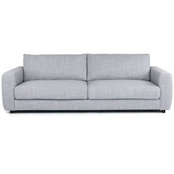 Nuuck - Bente 3-Sitzer Sofa, 230 x 100 cm, hellgrau (Melina Grey Breeze 1240)