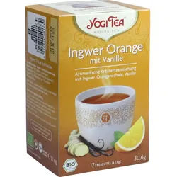 Yogi Tea Ingwer Orange mit Vanille Bio 30.6 G