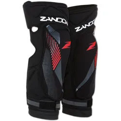 Zandona Soft Active Knieprotektor, schwarz-rot, Größe S M für Männer