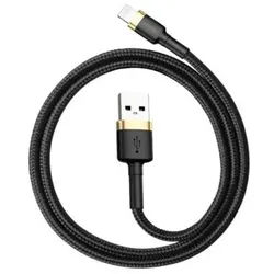 Cafule Cable USB Lightning 1.5 A 2m (Gold+Black)