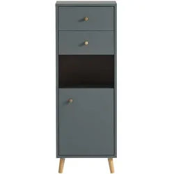 Möbelpartner Highboard »Bjarne« 113 cm grün, 40x113.4x33.1 cm