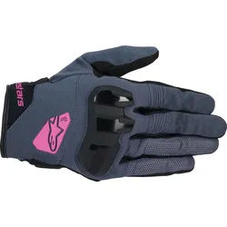 Alpinestars Chrome Damen Motorrad Handschuhe, schwarz-grau, Größe XL