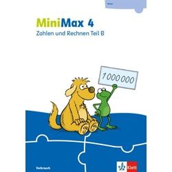 MiniMax 4. Themenheft Zahlen und Rechnen B - Verbrauchsmaterial Klasse 4