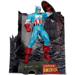 McFarlane Toys - Marvel PVC Statue 1/6 Captain America (The Amazing Spider-Man 323) 28 cm