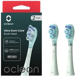 Oclean Bürstenkopf Ultra Zahnfleischpflege - Grün, 2er Pack 2 St gruen