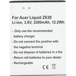 Akku passend für den Acer Liquid Z630 Akku BAT-T11, KT.0010S.018