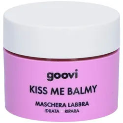 Goovi Kiss Me Balmy Feuchtigkeitsspendende und reparierende Lippenmaske