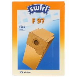 Swirl Staubsaugerbeutel F97 Classic aus Spezialpapier für Fakir und nilco Staubsauger