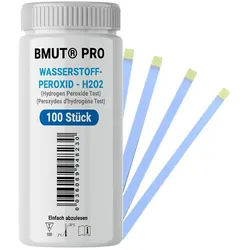 Bmut Wasserstoffperoxid 0-100 ppm Teststreifen H2O2 100 St