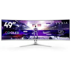 Philips 49M2C8900/00 TFT-Monitor (124,2 cm/48.9 ", 5120 x 1440 px, Dual QHD, 0.03 ms Reaktionszeit, 240 Hz, QD-OLED)