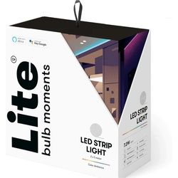 Nordic Smartlight, LED Streifen, Lite bulb moments - LED strip 2 x 5M RGB (Mehrfarbig, 500 cm, Indoor)